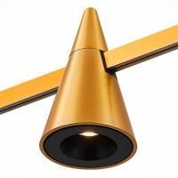 ST813.246.05 Магнитный трековый светильник FARM Золотистый LED 1*5W 4000K 272Lm Ra90 60 IP20 D70xH1