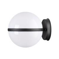4832/1W NATURE ODL21 709 черный/акрил Ландшафтный настенный светильник E27 1*10W IP44 LOMEO LOMEO