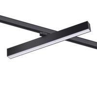 358855 PORT NT22 308 черный Светильник трехфазный трековый светодиодный IP20 LED 4000K 30W 220V ITER