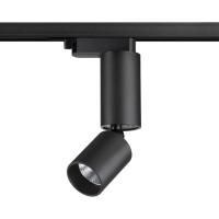 359319 PORT NT24 280 черный Светильник трековый однофазный трехжильный IP20 LED 5W 85-265V 3000K 600Лм TUBO