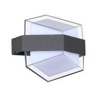 358574 STREET NT21 728 темно-серый Ландшафтный настенный светильник IP54 LED 4000K 12W 85-265V KAIMAS
