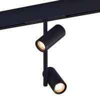 ST808.446.16 Магнитный трековый светильник Черный LED 1*16W 4000K 1 200Lm Ra>90 36° IP20 D45xH240 48