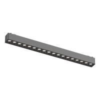 ST673.446.18 Магнитный трековый светильник Черный LED 1*18W 4000K 1 560Lm Ra>90 36° IP20 L338xW26xH2