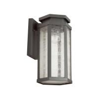 4048/1W NATURE ODL18 707 темно-серый/белый Уличный настенный светильник IP44 E27 100W 220V GINO