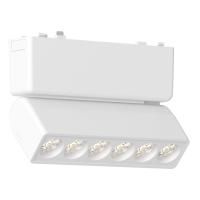 ST675.546.06 Магнитный трековый светильник Белый LED 1*6W 4000K 360Lm Ra>90 IP20 L122xW26xH80 48V