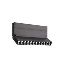 ST686.446.09 Св-к трек. Черный LED 1*9W 4000K 700Lm Ra>90 34° IP20 L258xW26xH137 220V