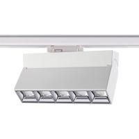 358667 PORT NT21 318 белый Трехфазный трековый светодиодный светильник IP33 LED 4000K 25W 110-265V EOS