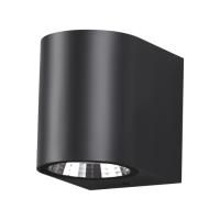 358294 STREET NT19 746 черный Ландшафтный светильник IP65 LED 4000K 4W+4W 220V OPAL