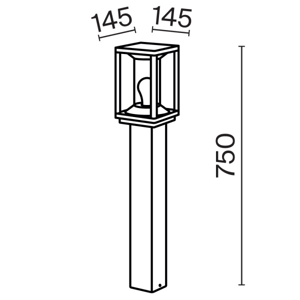 Ландшафтный светильник Outdoor O452FL-01GF2