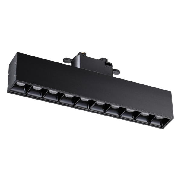 358857 PORT NT22 272 черный Светильник трековый однофазный трехжильный IP20 LED 4000K 16W 220V ITER