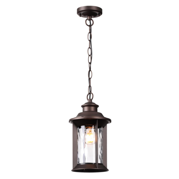 4961/1 NATURE ODL22 703 темно-коричневый/стекло Ландшафтный подвес E27 1*60W IP44 MAVRET