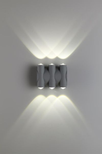 358567 STREET NT21 374 темно-серый Ландшафтный настенный светильник IP54 LED 4000K 6W 85-265V CALLE