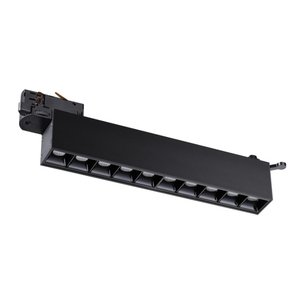 358843 PORT NT22 306 черный Светильник трехфазный трековый светодиодный IP20 LED 4000K 16W 220V ITER