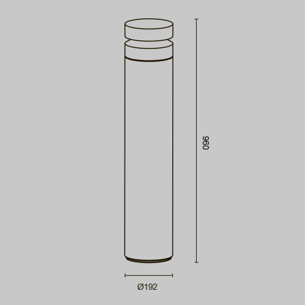 Ландшафтный светильник Outdoor O469FL-L20CM3K1