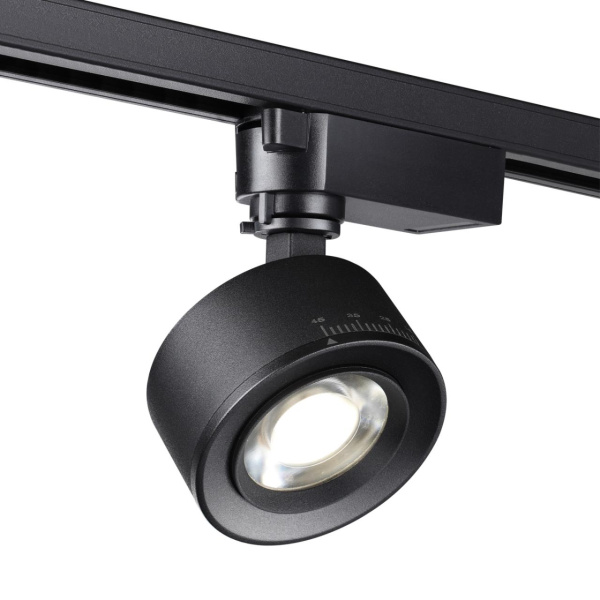 358942 PORT NT22 218 черный Светильник трековый однофазный трехжильный IP20 LED 4000К 15W 220V EDDY