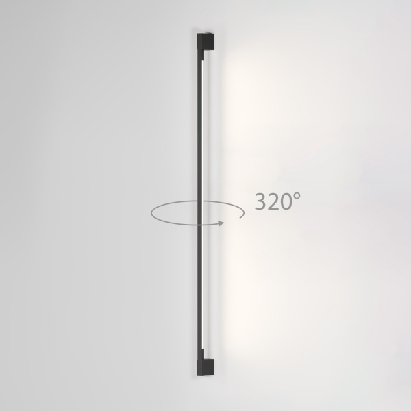 Светильник садово-парковый поворотный Argos 12W 4000K черный 35121/D