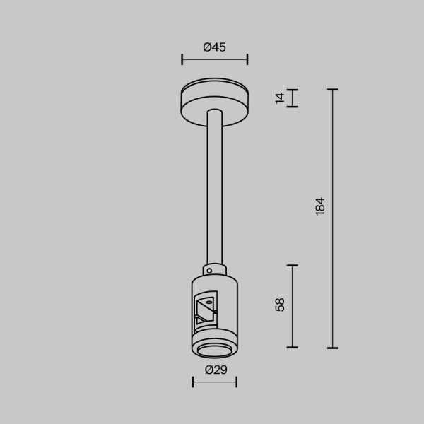 Комплектующие для трековой системы Technical TRA156C-SL1-PT