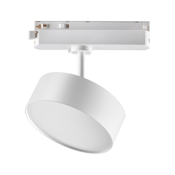 358755 PORT NT21 277 белый Светильник трековый однофазный трехжильный IP20 LED 24W 4000K 2100Лм 100-265V PROMETA