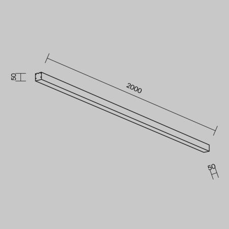 Линейный светильник Technical LL311024