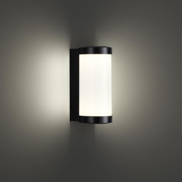 359300 STREET NT24 776 черный Светильник ландшафтный настенный IP65 LED 6W 4000K 180-265V OPAL